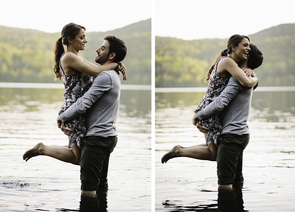 Joel Bedford Photography; Natural Lakeside Engagement Session;